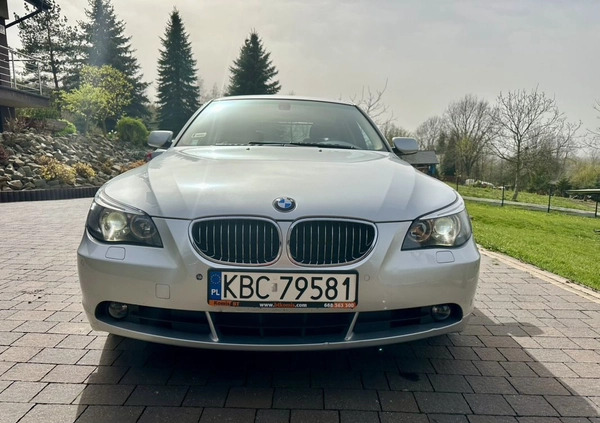 BMW Seria 5 cena 39990 przebieg: 138000, rok produkcji 2004 z Kolbuszowa małe 37